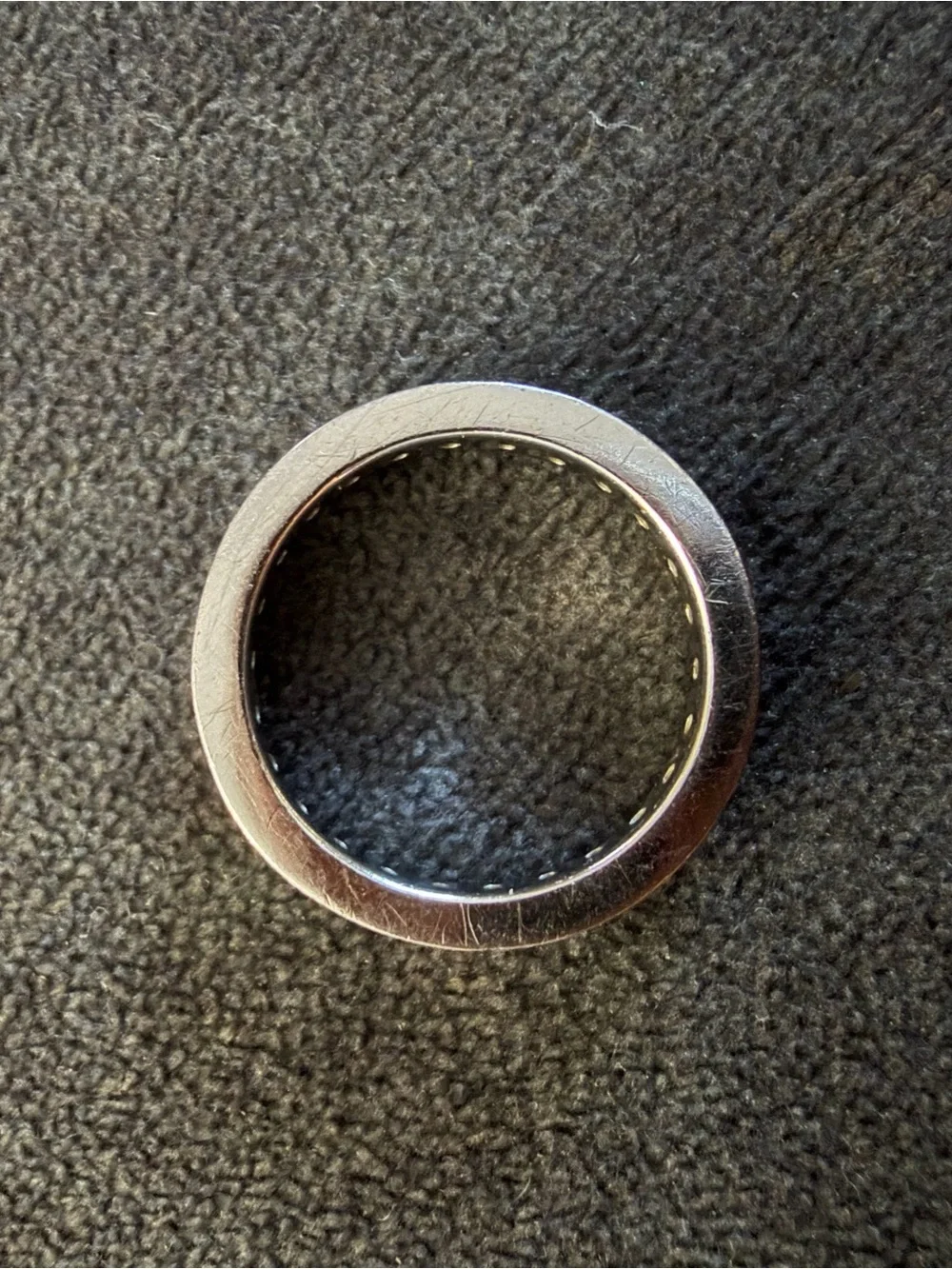 Sterling Silver Clear CZ Eternity Band - Women Jewelry